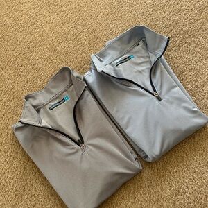 Men’s Quarter-Zip Sweaters (Set of 2 - Excellent Condition)